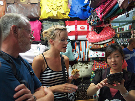 haggling in china