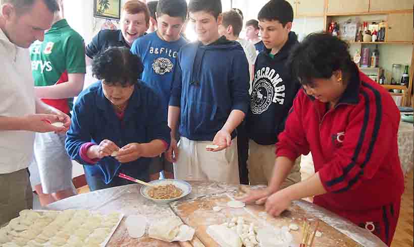 Making Dumplings at That's Mandarin