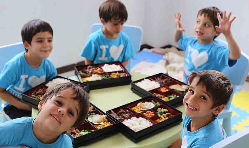 meals at chinese summer camp 1