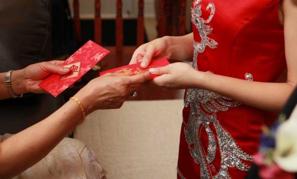 Red packet for wedding