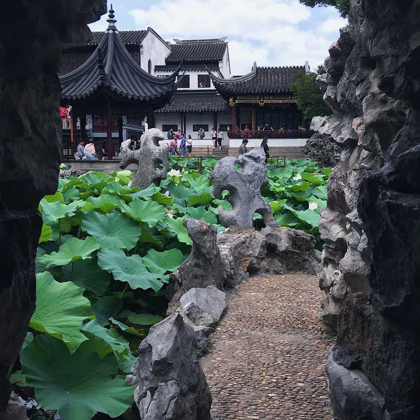 Trip to Suzhou the Lion Forest Garden