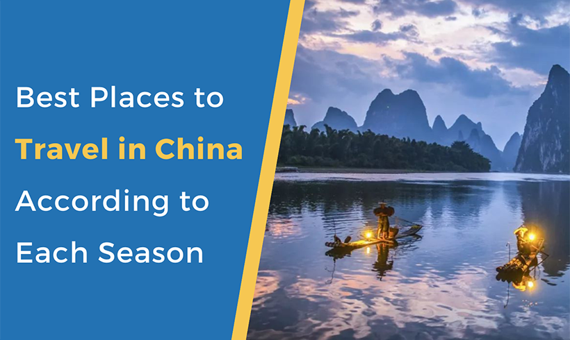 best places travel china each season