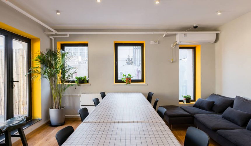 School Dorm - dining room | That's Mandarin Beijing School Dorm - dining room | That's Mandarin Beijing