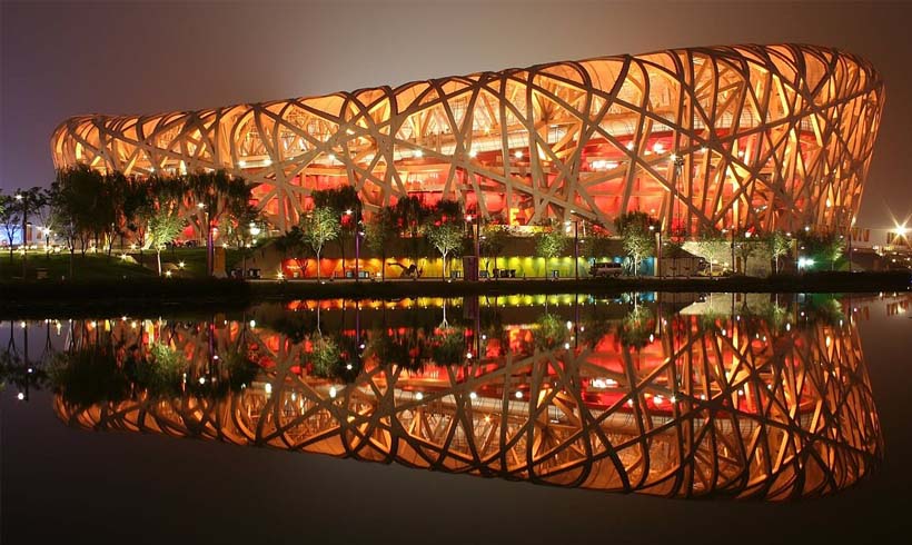 Birds Nest Stadium in Beijing