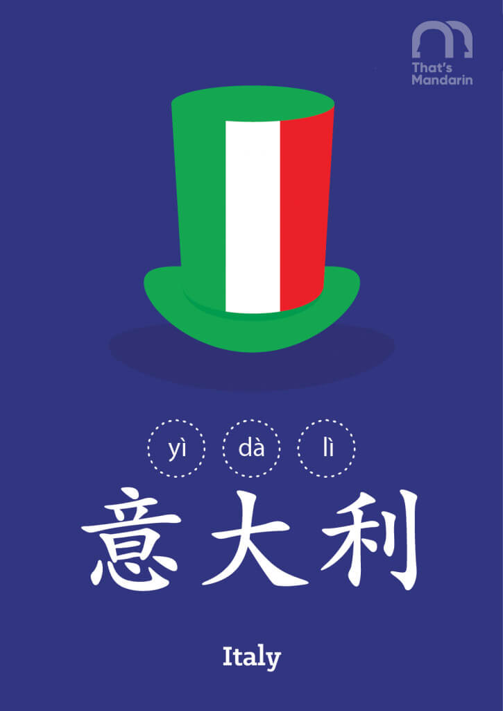 Italy in Chinese | Link Words | That's Mandarin