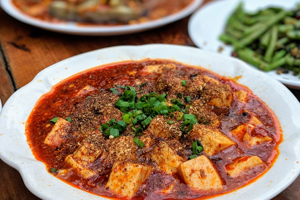 Mapo doufu (麻婆豆腐), a Popular Chinese Tofu Dish