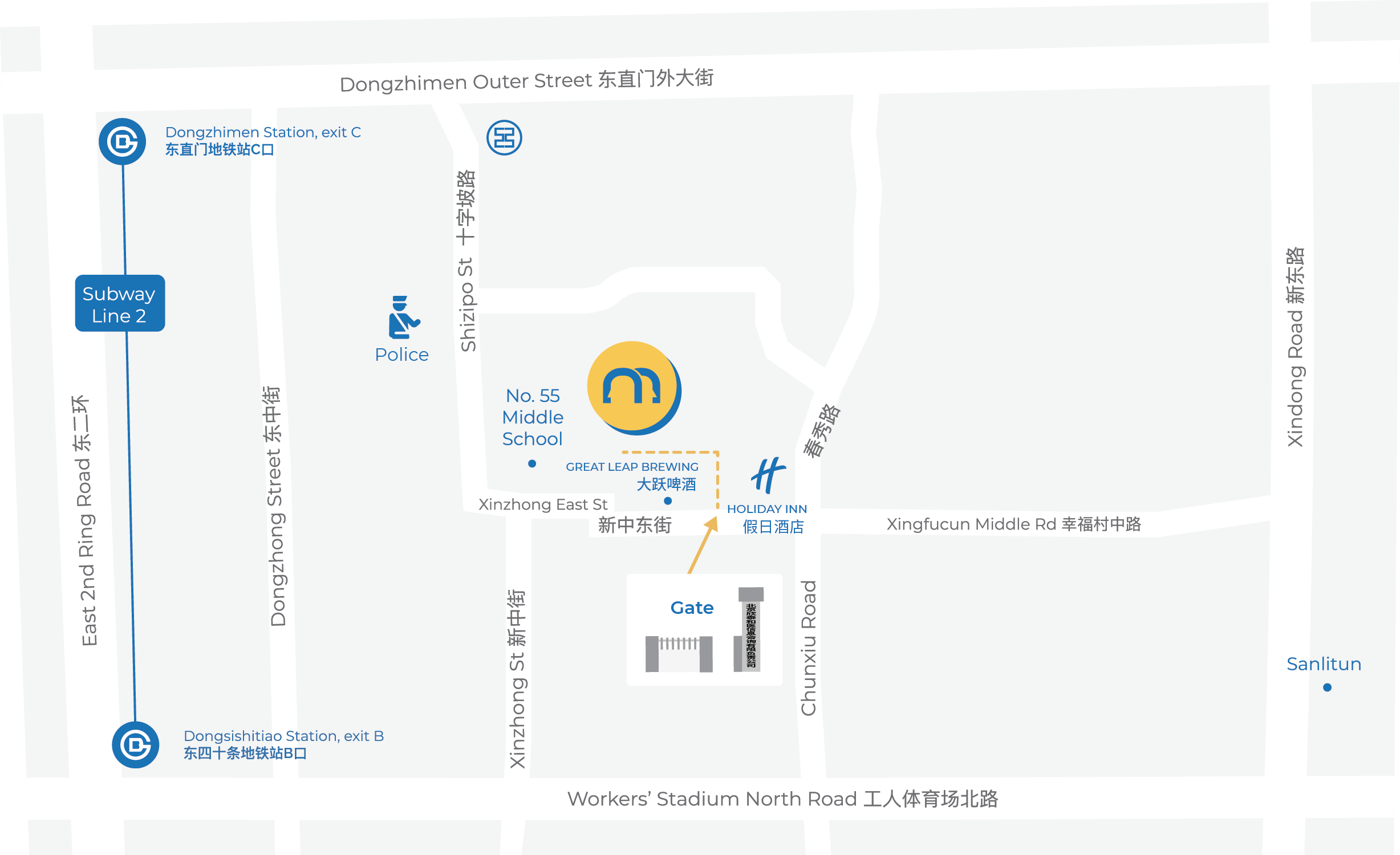 Beijing New Campus Map | That's Mandarin