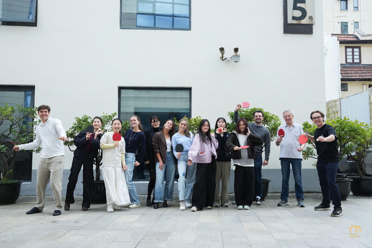 Playing Ping-pong at That's Mandarin | Cultural Events Playing Ping-pong at That's Mandarin | Cultural Events