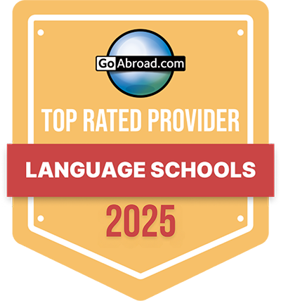 Top Rated Provider - Language School 2025 by GoAbroad Top Rated Provider - Language School 2025 by GoAbroad