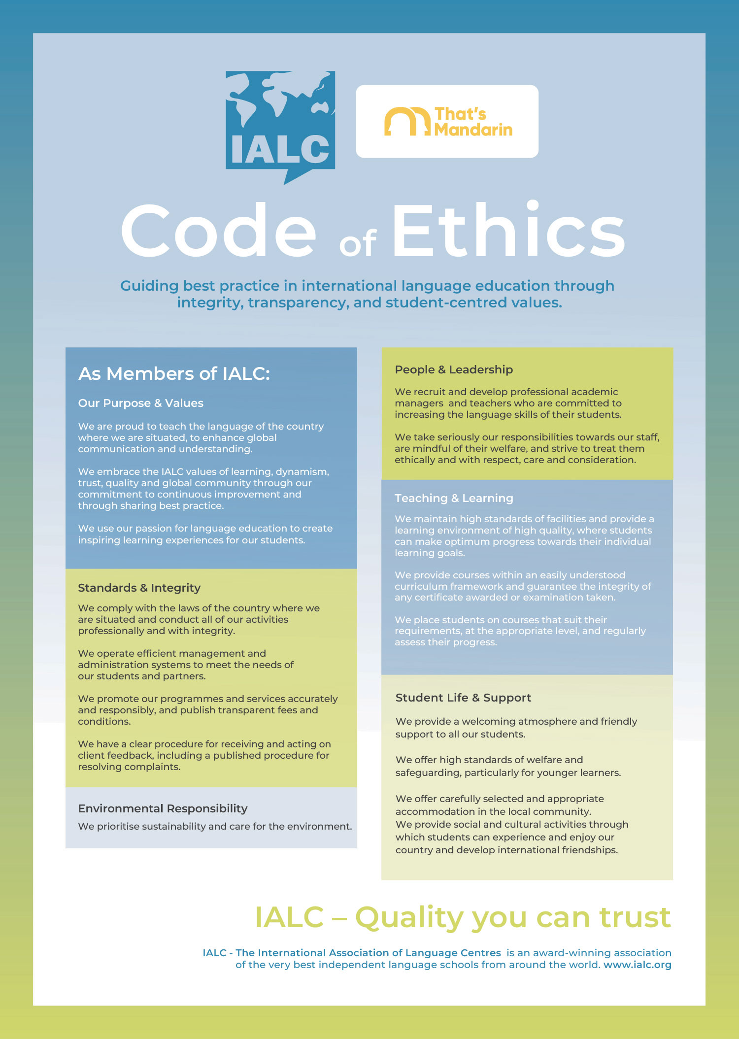 IALC Code of Ethics