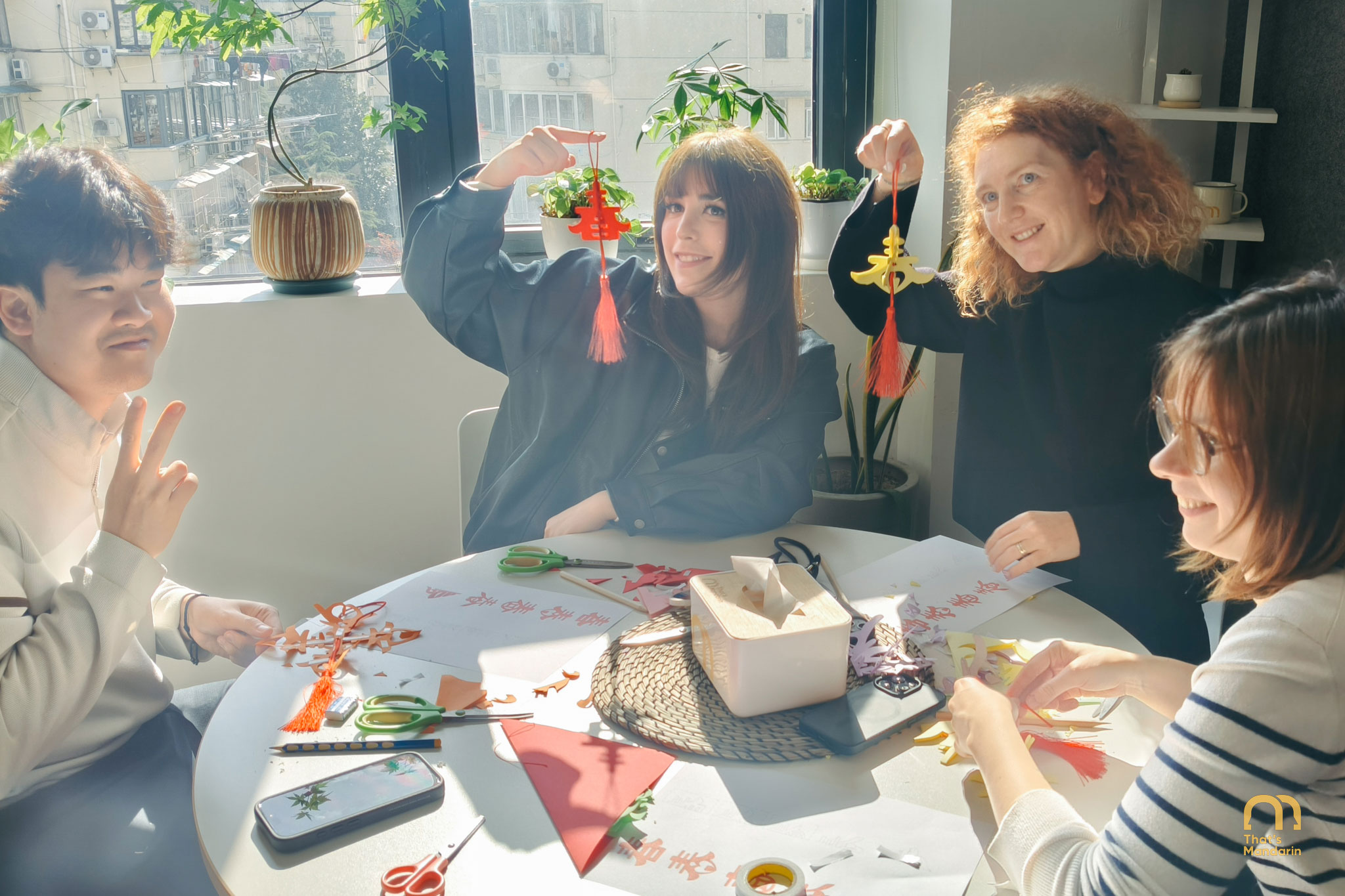 Paper cutting at That's Mandarin | That's Mandarin Events