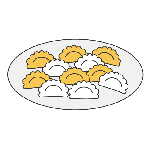 Dumplings 饺子 (jiǎozi) | Chinese New Year Food