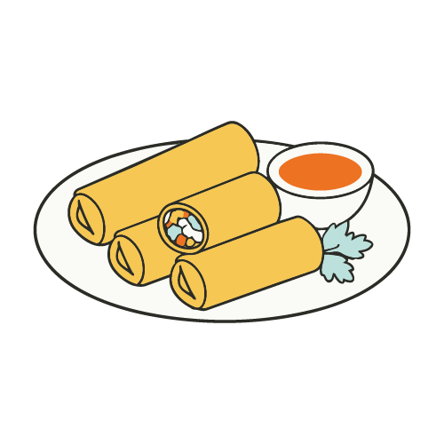 Spring Rolls 春卷 (chūnjuǎn) | Chinese New Year Food