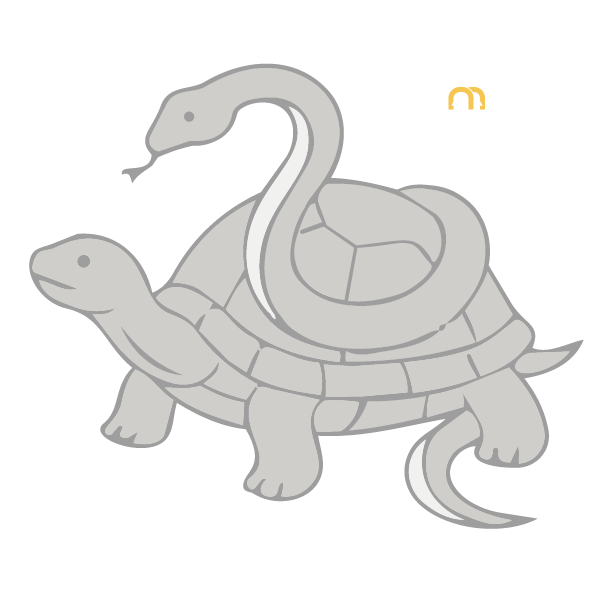 玄武 (Xuánwǔ) – The Black Tortoise