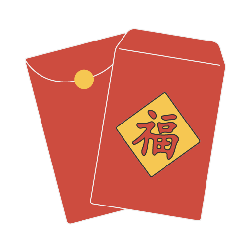 Red envelopes (红包, hóngbāo) | Chinese Good Luck Charms